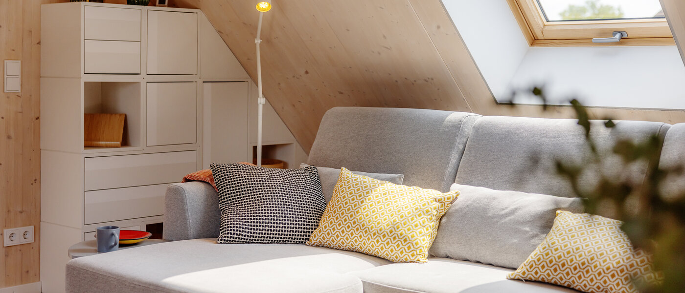 мансардная квартира München Berg am Laim 05 жилое пространство 13504