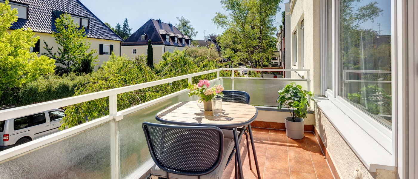 квартира München Harlaching 02 балкон 13522