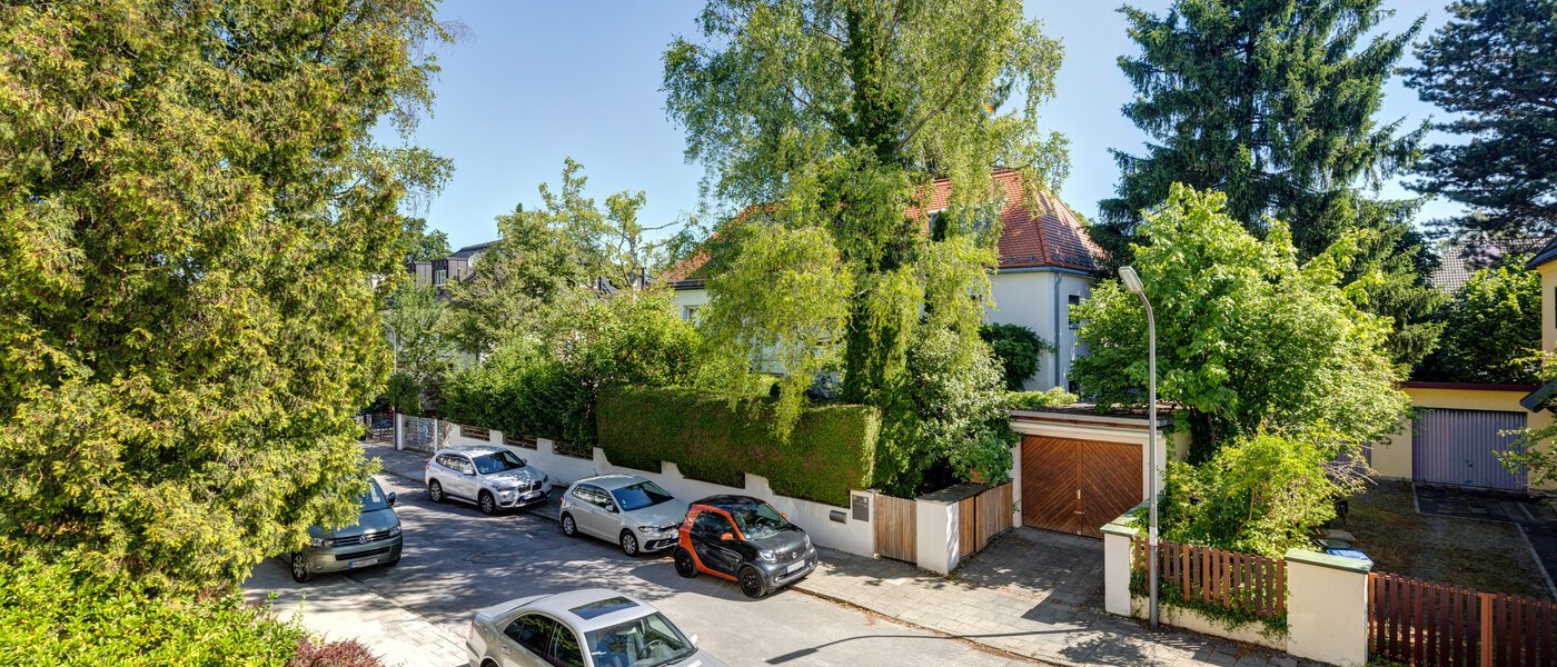 квартира München Harlaching 01 вид из окна 13522