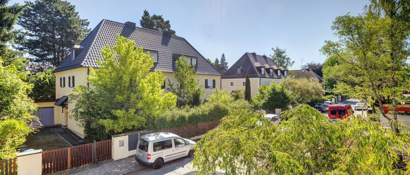 квартира München Harlaching 02 вид из окна 13522