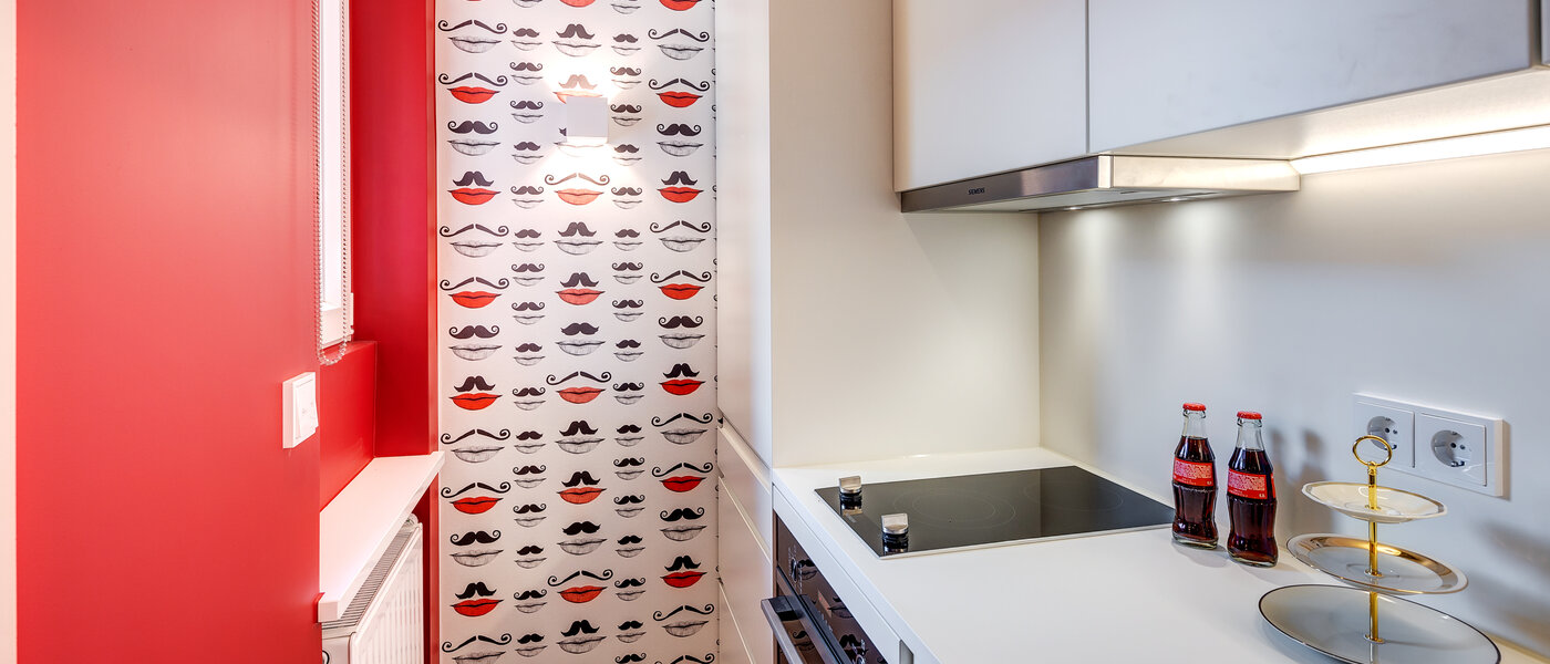 квартира München Schwabing-West 02 кухня 13523