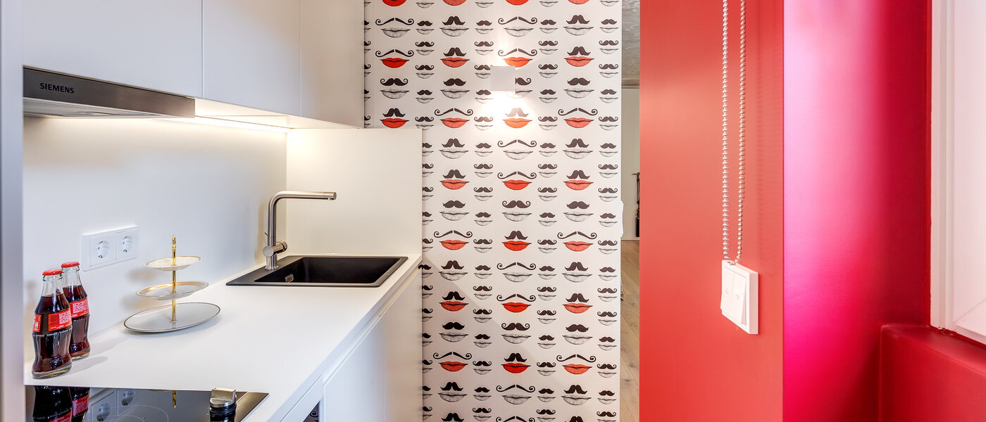 квартира München Schwabing-West 03 кухня 13523