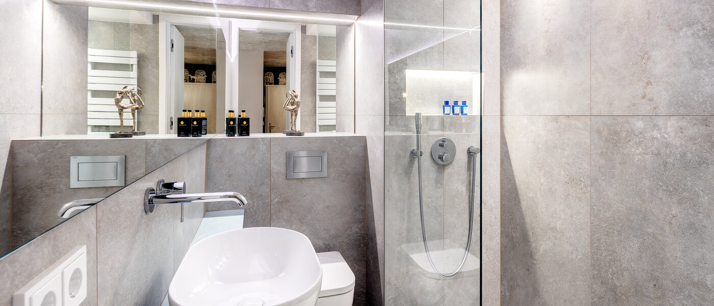 квартира München Schwabing-West 01 ванная комната 13523