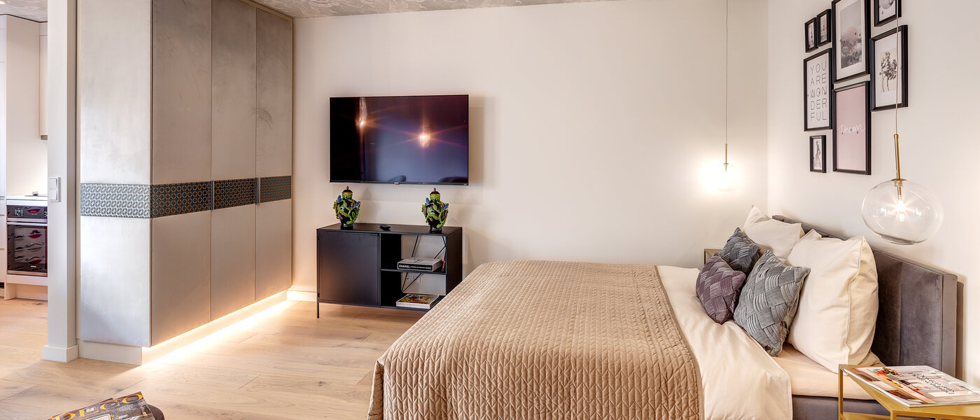 квартира München Schwabing-West 04 жилое пространство 13523