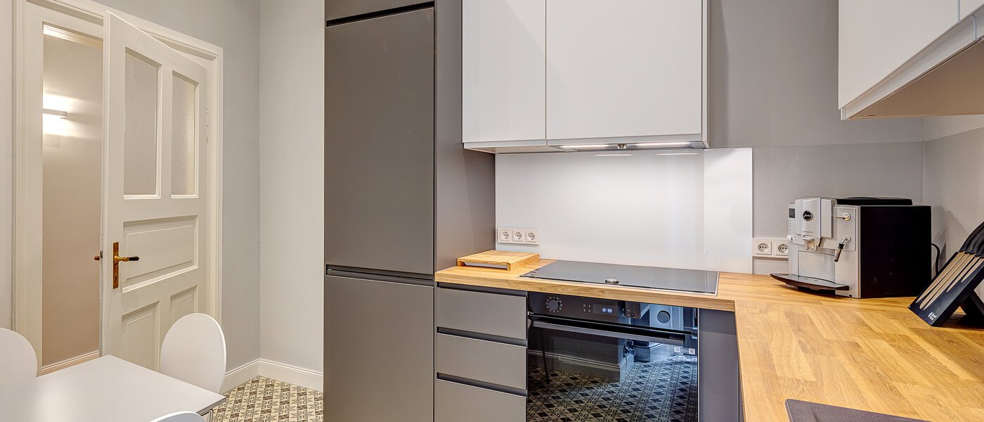 квартира München Isarvorstadt 02 кухня 13525