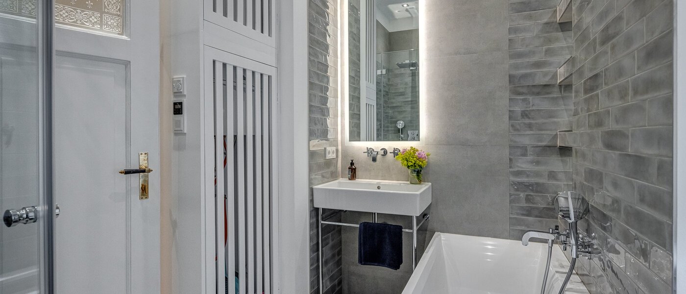 квартира München Isarvorstadt 03 ванная комната 13525