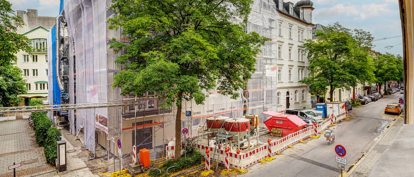 квартира München Isarvorstadt 03 вид из окна 13525