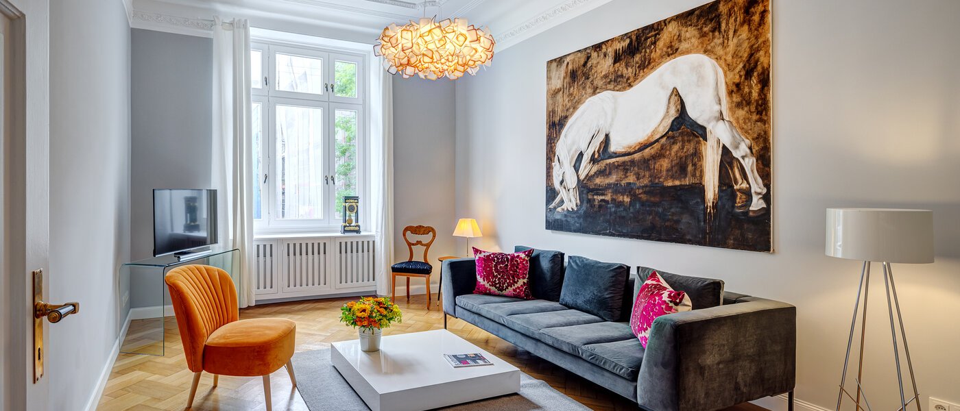 квартира München Isarvorstadt 01 жилое пространство 13525