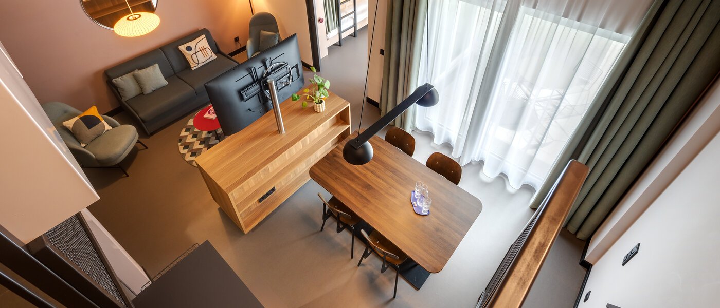 двухэтажная квартира München Neuperlach 03 зона для сна 13536