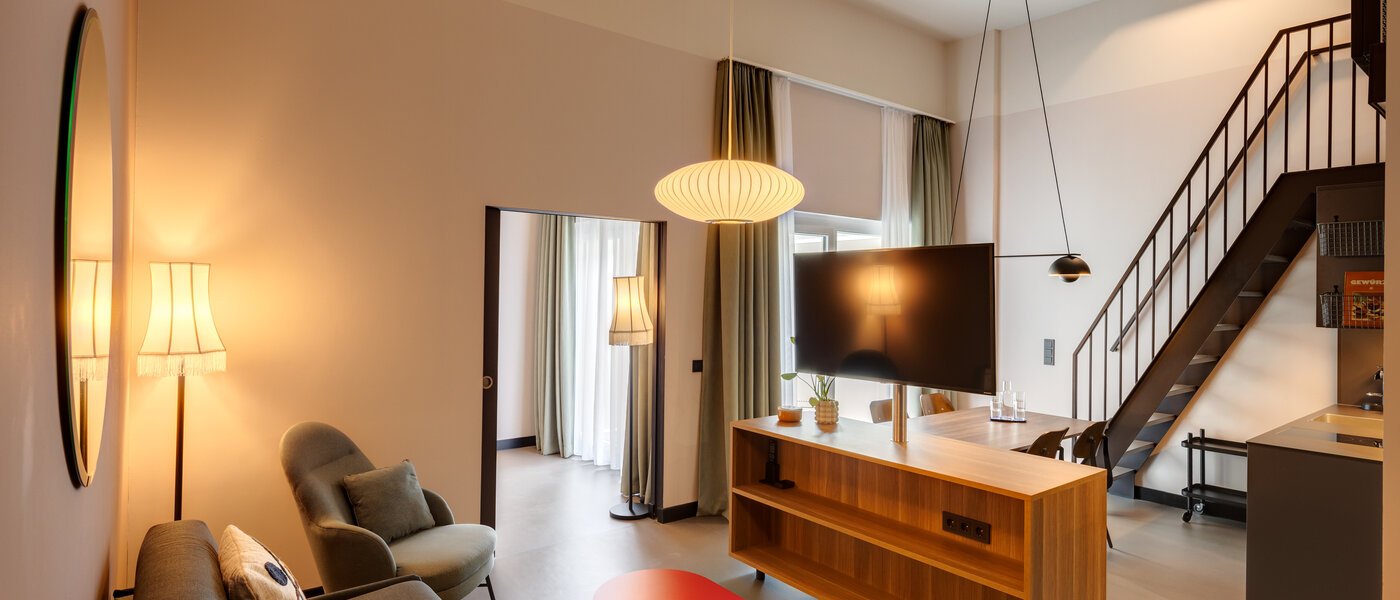 двухэтажная квартира München Neuperlach 02 жилое пространство 13536