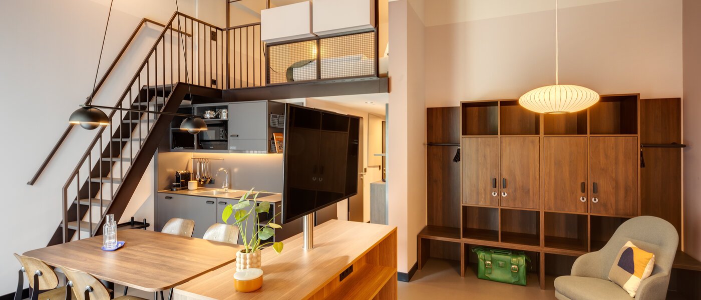 двухэтажная квартира München Neuperlach 03 жилое пространство 13536