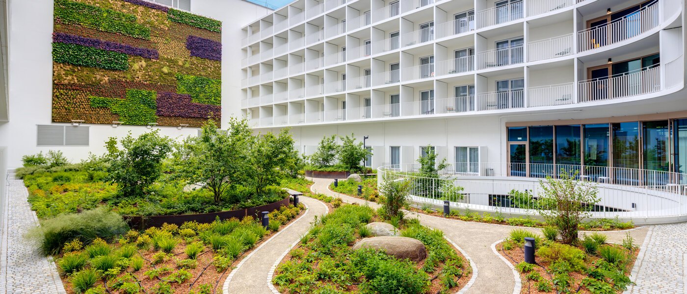 двухэтажная квартира München Neuperlach 02 вид из окна 13537