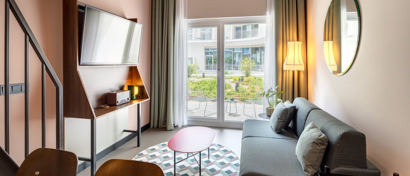 двухэтажная квартира München Neuperlach 03 жилое пространство 13537