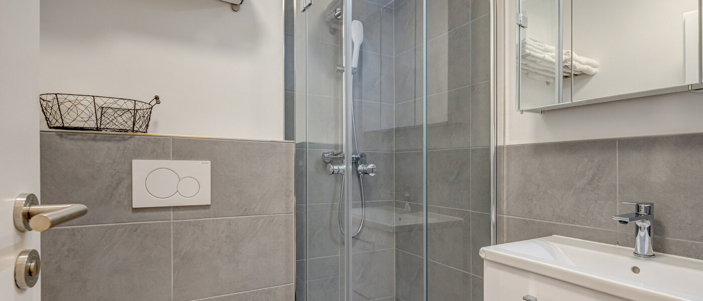 квартира München Untermenzing 01 ванная комната 13539