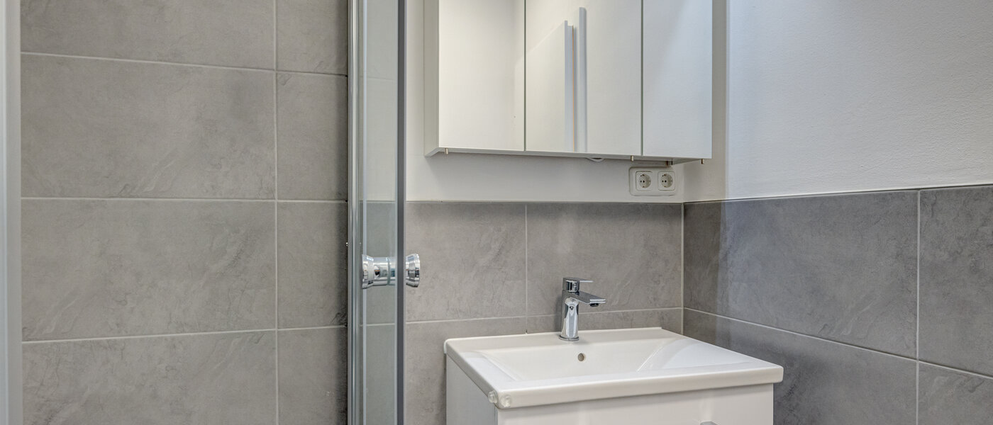 квартира München Untermenzing 02 ванная комната 13539