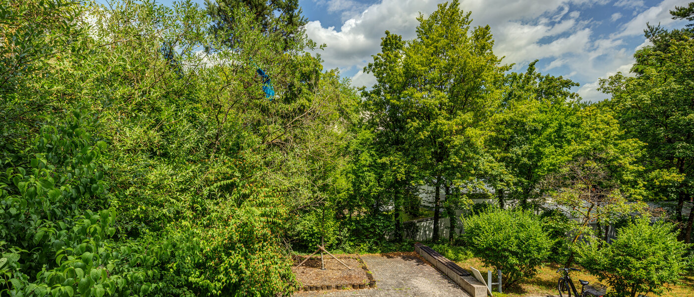 квартира München Untermenzing 01 вид из окна 13539