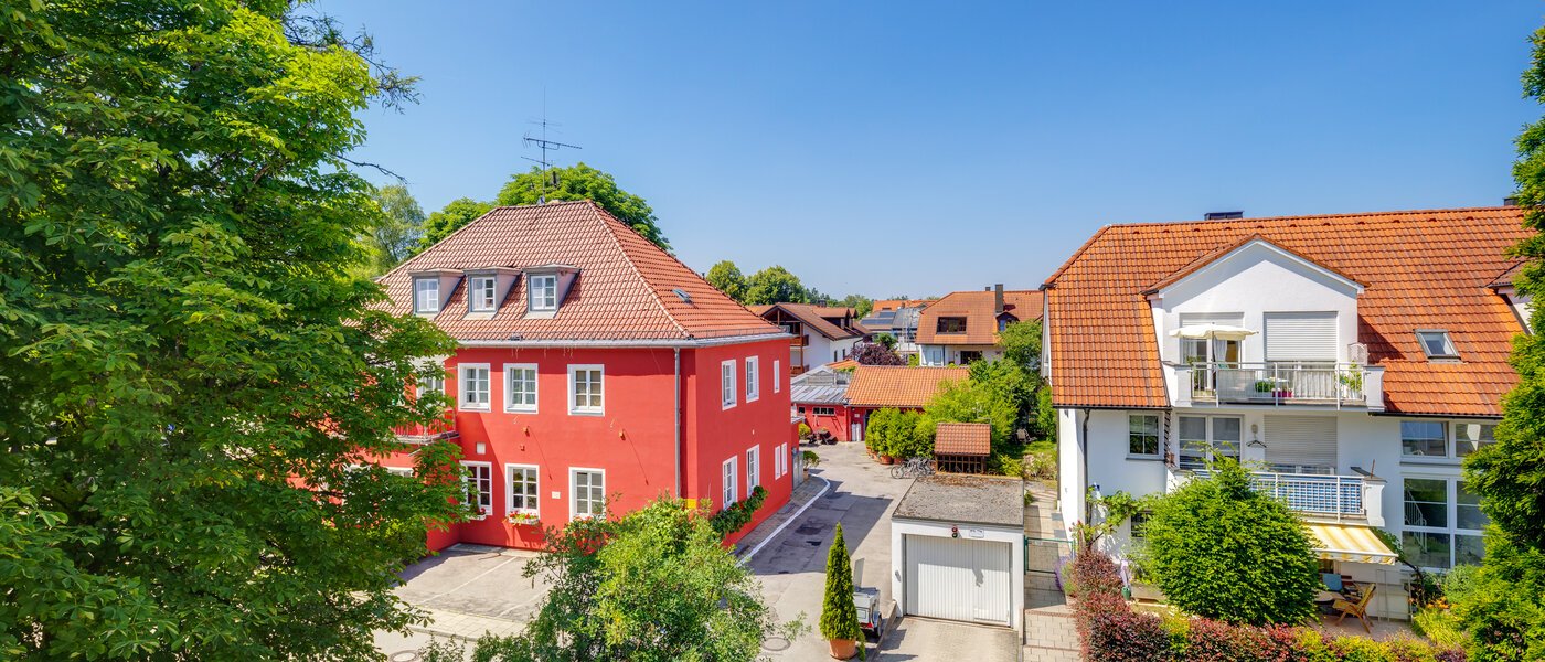 квартира-пентхаус Unterhaching 02 вид из окна 13549