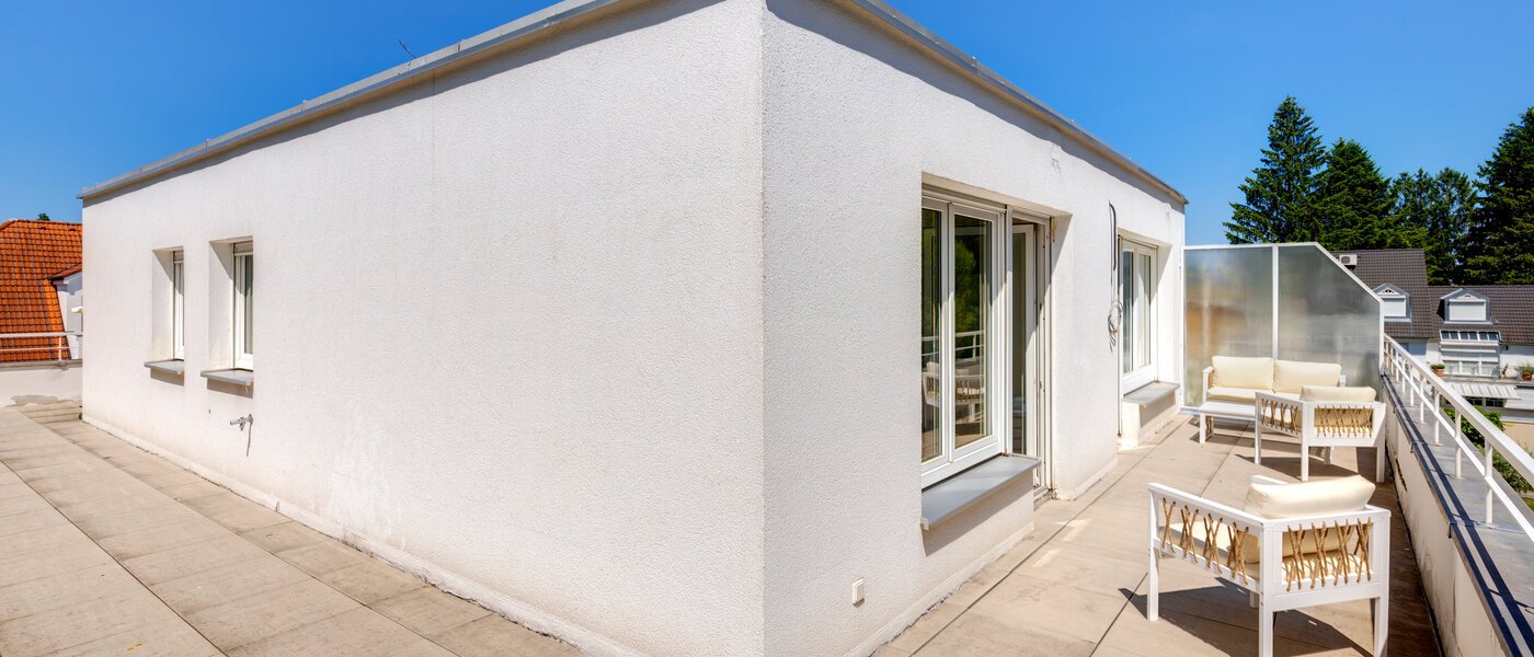 квартира-пентхаус Unterhaching 03 терраса с крышей 13549