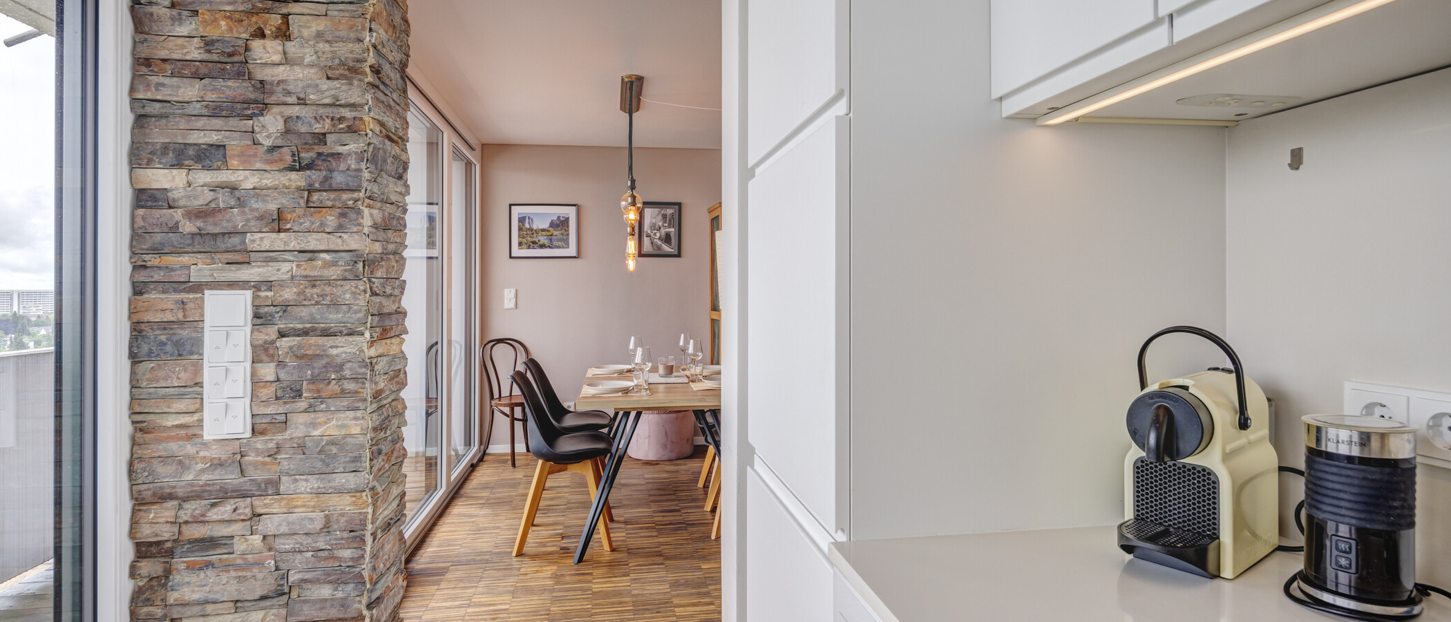 квартира München Obersendling 03 кухня 13550