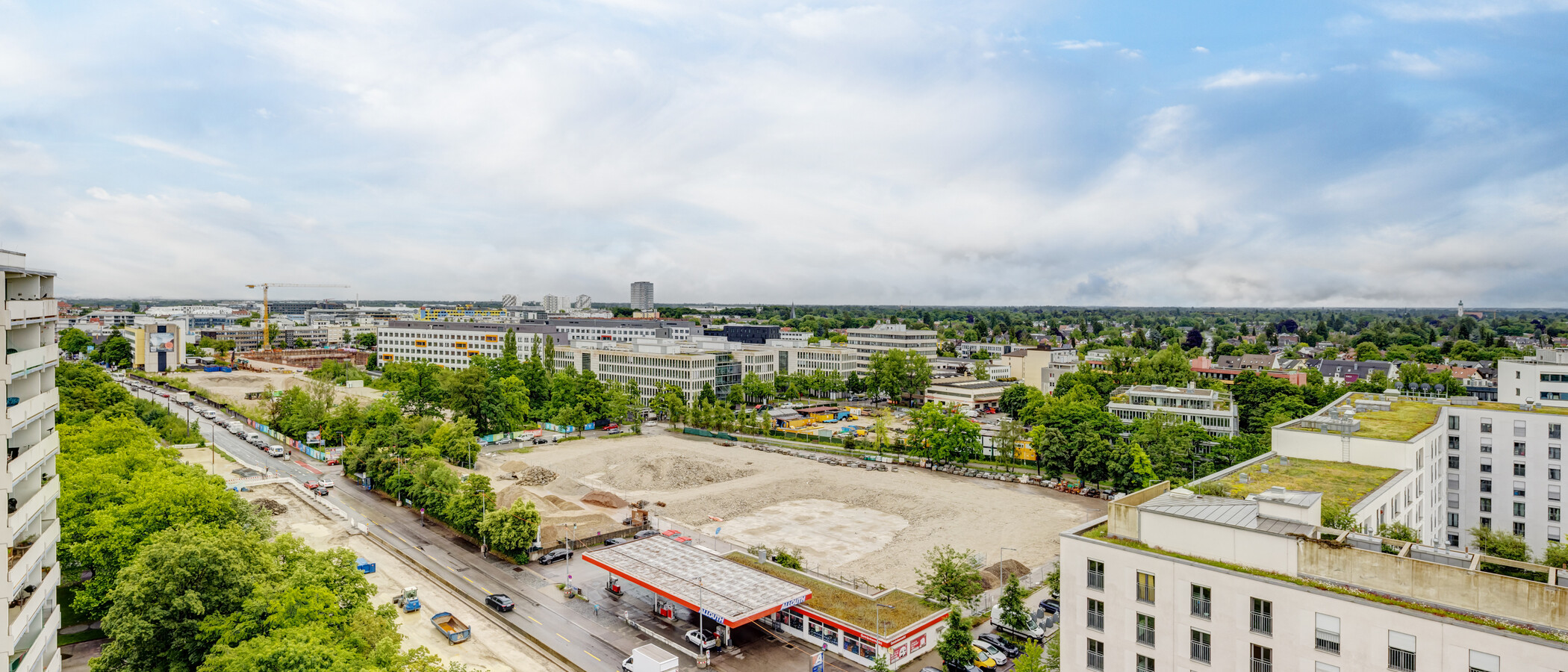 квартира München Obersendling 02 вид из окна 13550
