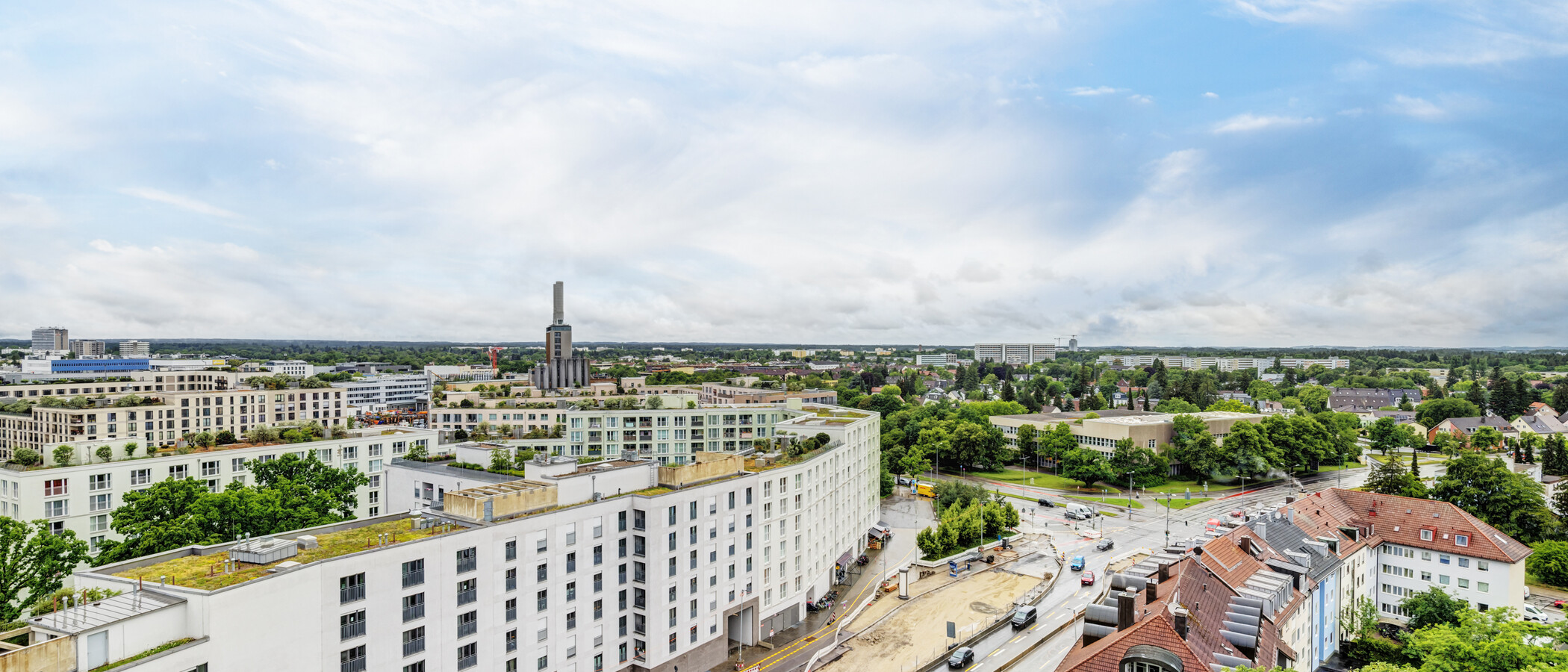 квартира München Obersendling 03 вид из окна 13550