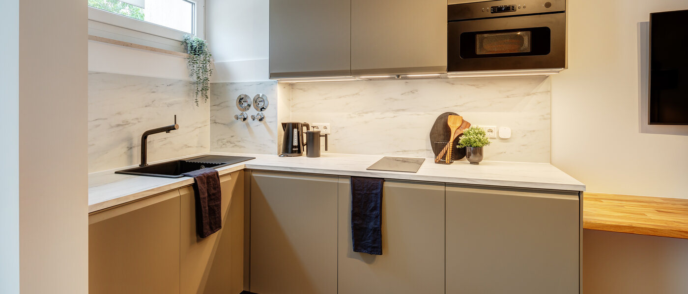 квартира München Milbertshofen 01 кухня 13553