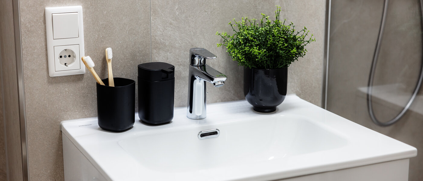 квартира München Milbertshofen 02 ванная комната 13553