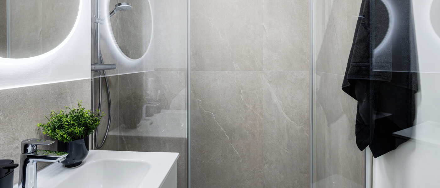 квартира München Milbertshofen 03 ванная комната 13553