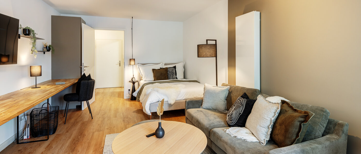 квартира München Milbertshofen 01 жилое пространство 13553