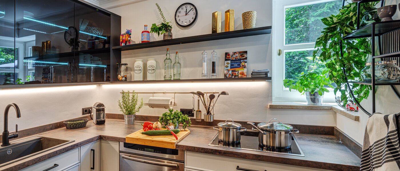 квартира München Nymphenburg 02 кухня 13556