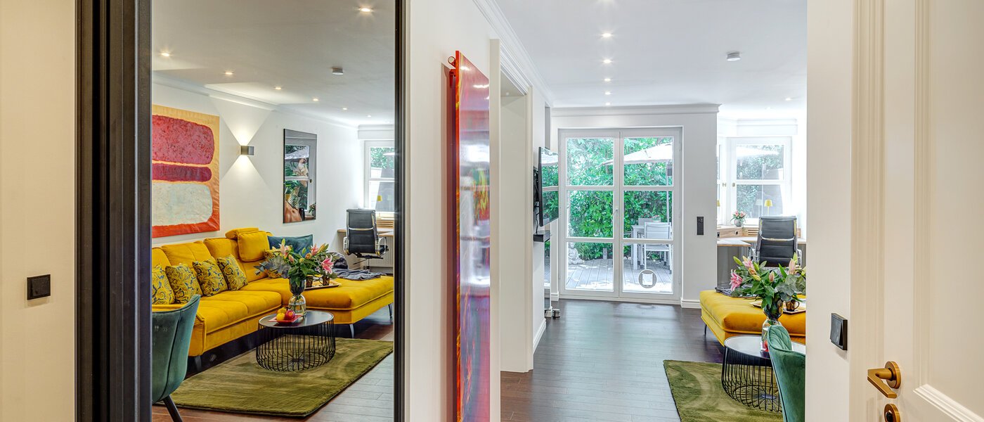 квартира München Nymphenburg 01 коридор 13556