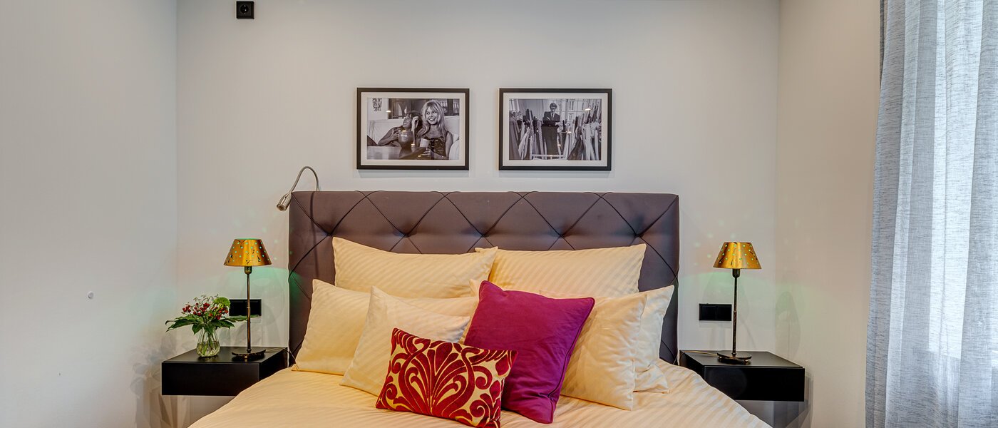 квартира München Nymphenburg 02 спальная комната 13556