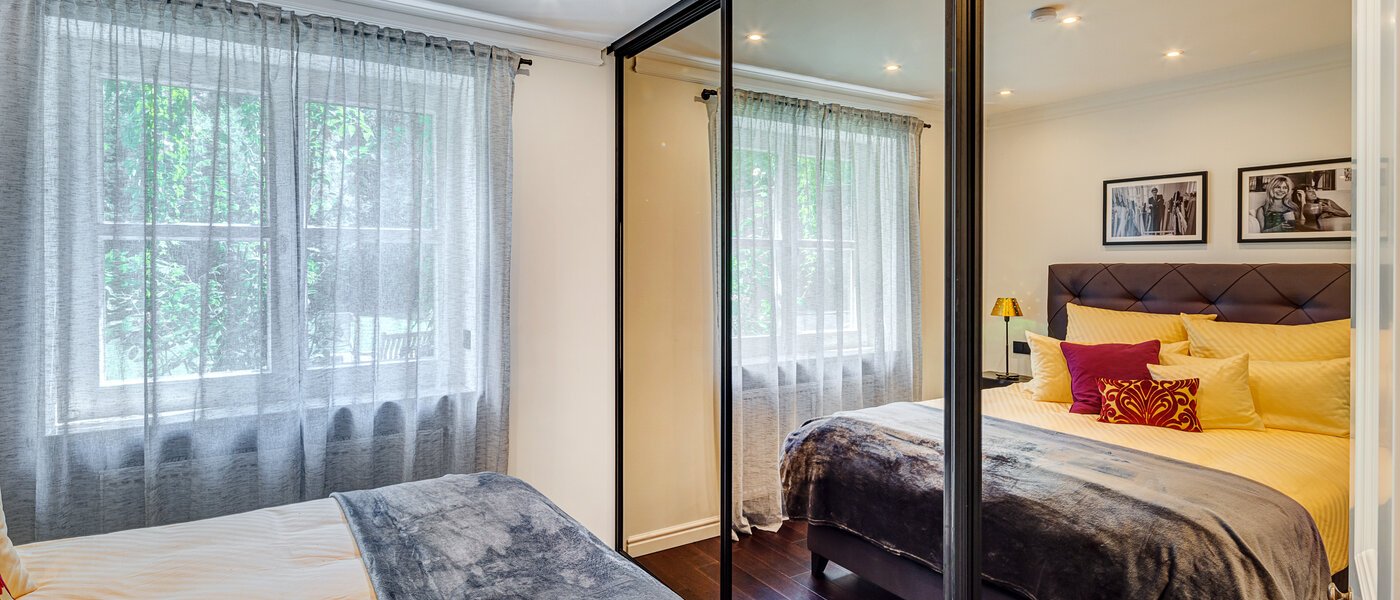 квартира München Nymphenburg 05 спальная комната 13556