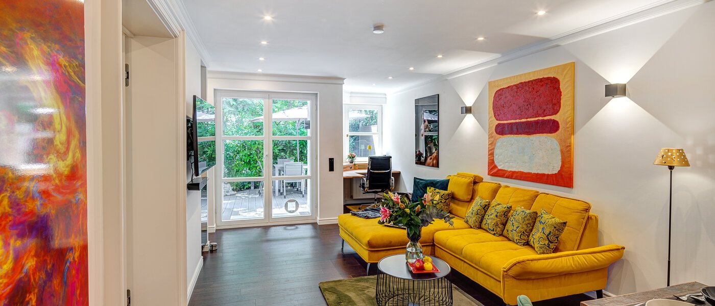 квартира München Nymphenburg 01 жилое пространство 13556