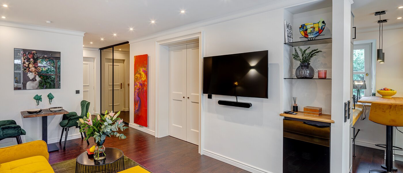 квартира München Nymphenburg 06 жилое пространство 13556