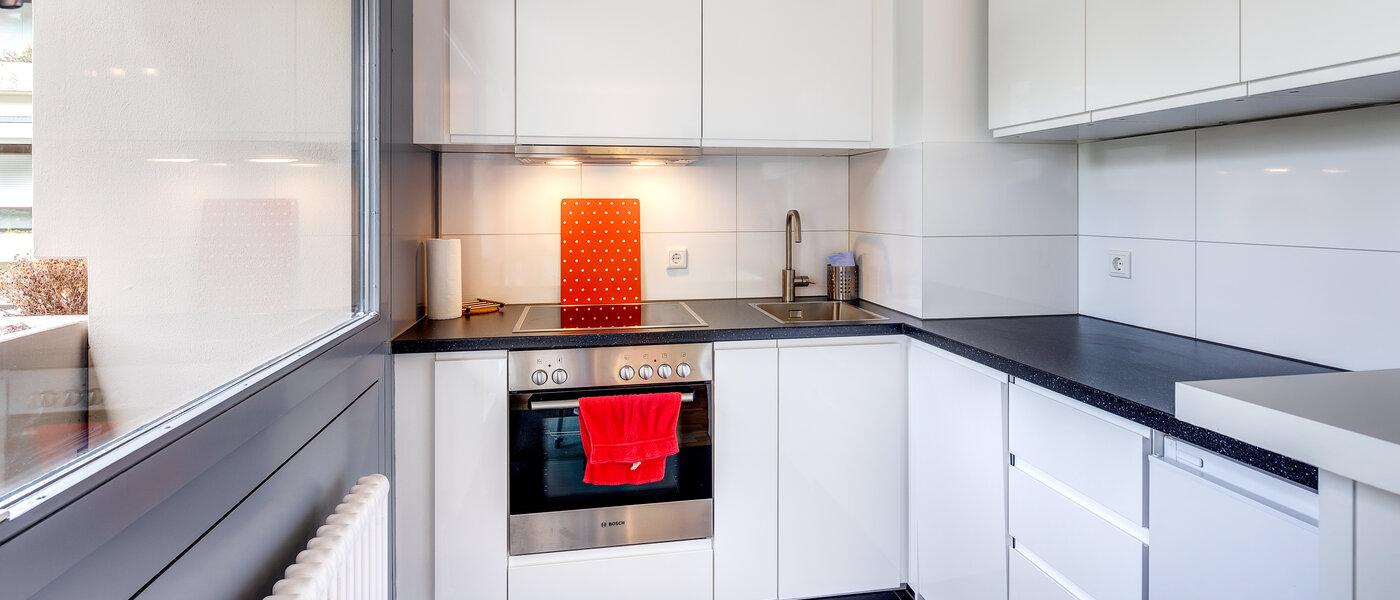 квартира München Schwabing-West (rund um den Hohenzollernplatz) 01 кухня 13567