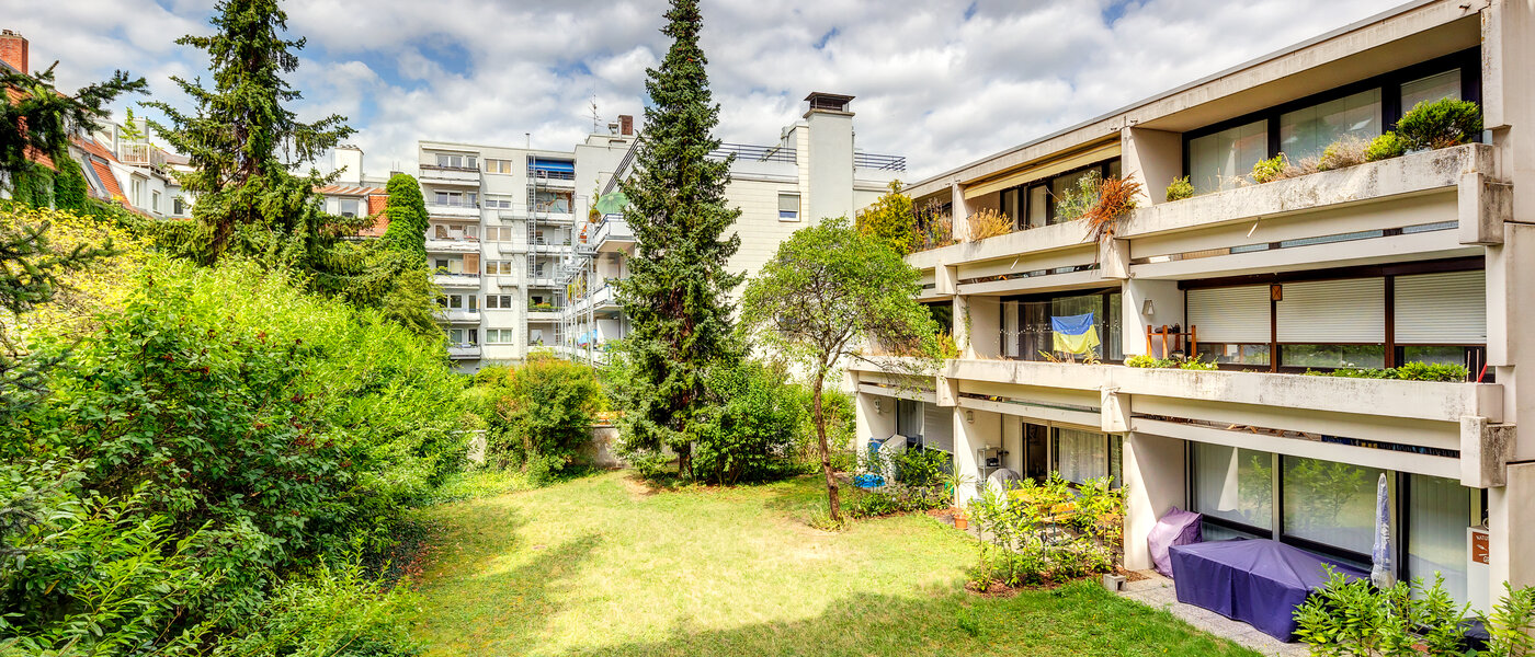 квартира München Schwabing-West (rund um den Hohenzollernplatz) 01 вид из окна 13567