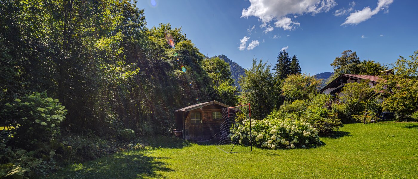 квартира с садом Schliersee 02 сад 13576