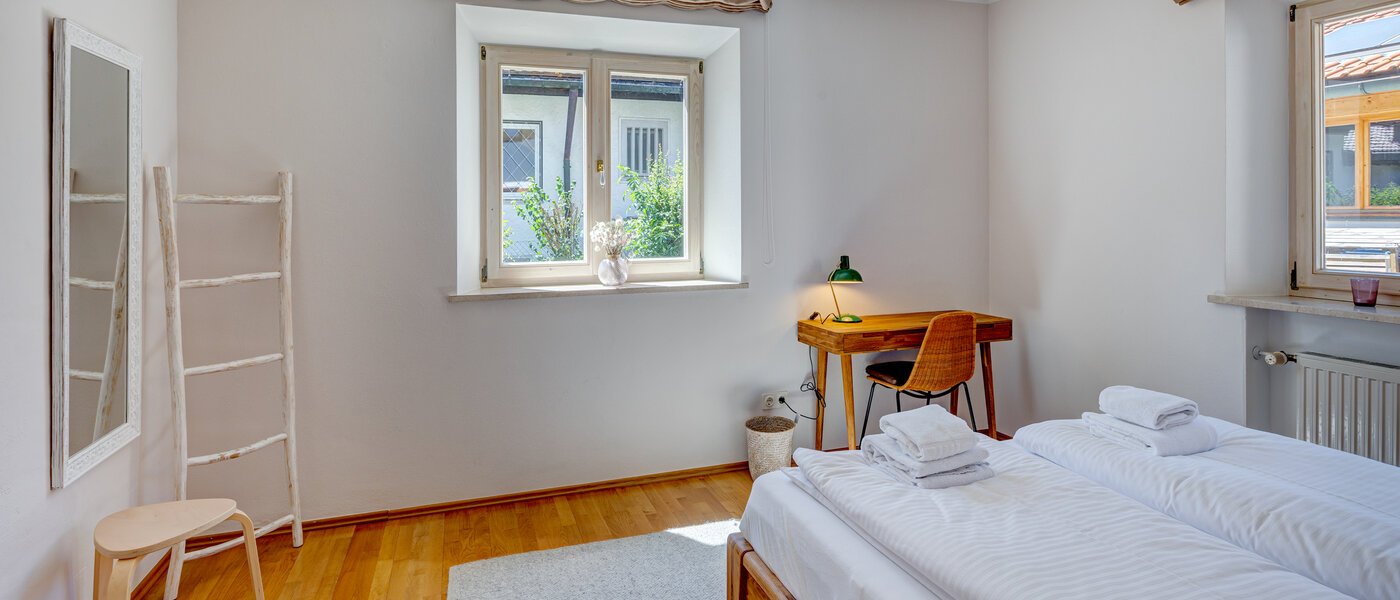 квартира с садом Schliersee 03 1-я спальная комната 13576