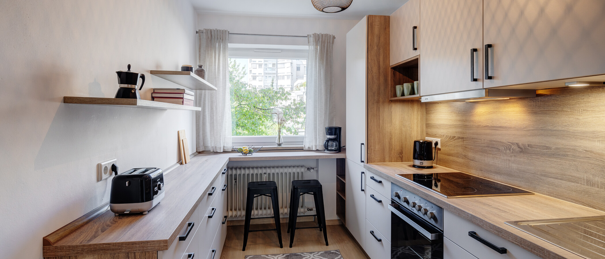 квартира München Untersendling 01 кухня 13577