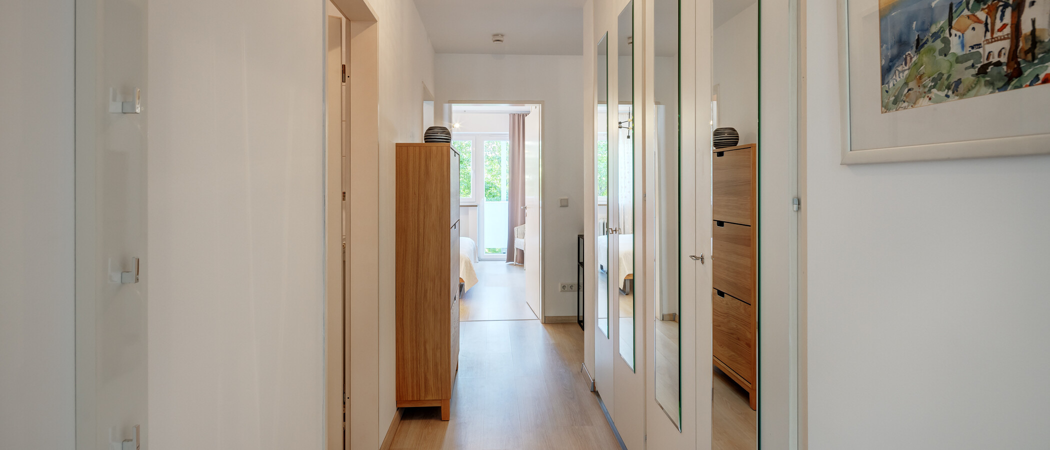 квартира München Untersendling 01 коридор 13577