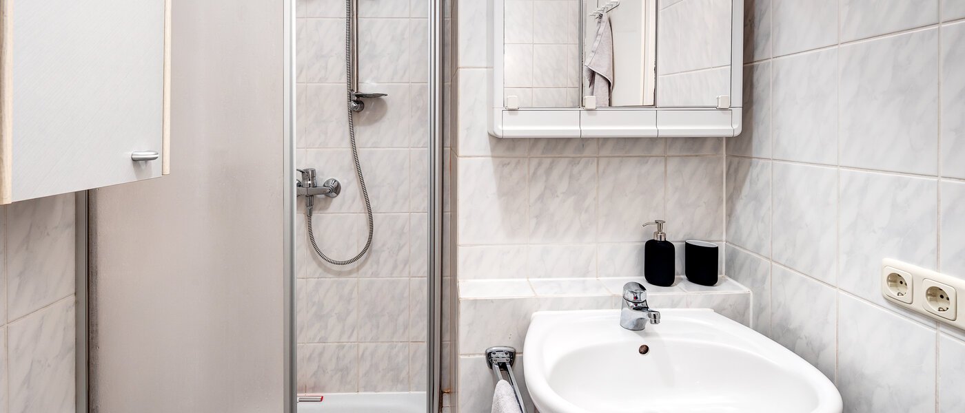 квартира München Obermenzing 02 ванная комната 13578