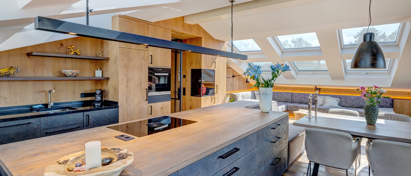 мансардная квартира Holzkirchen 01 кухня 13582