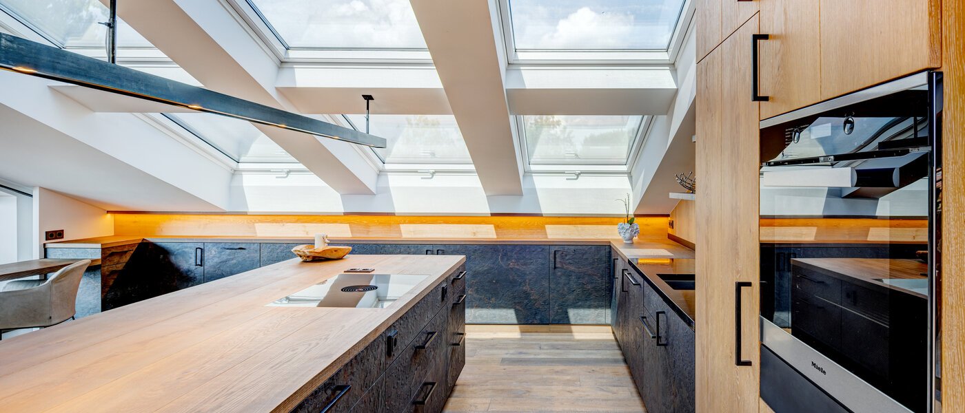 мансардная квартира Holzkirchen 03 кухня 13582