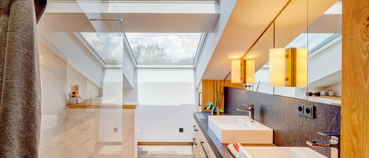 мансардная квартира Holzkirchen 03 ванная комната 13582