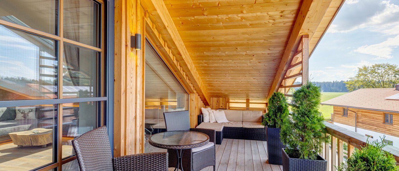 мансардная квартира Holzkirchen 02 балкон 13582