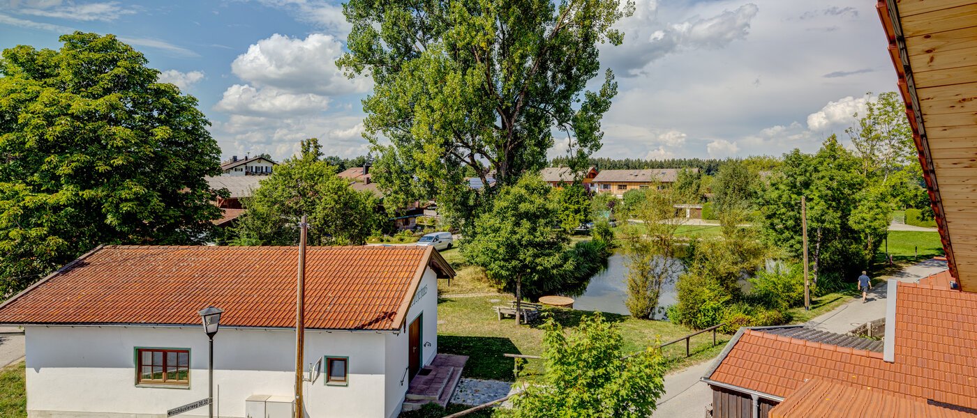 мансардная квартира Holzkirchen 02 вид из окна 13582