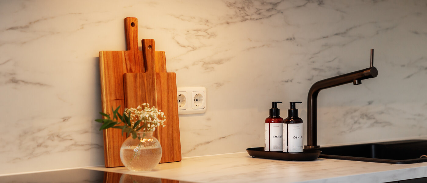 квартира München Lehel 03 кухня 13583