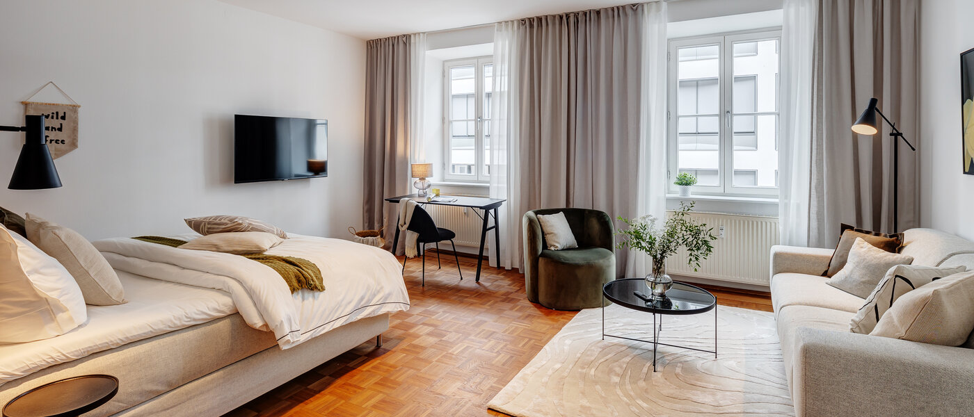 квартира München Lehel 02 жилое пространство 13583