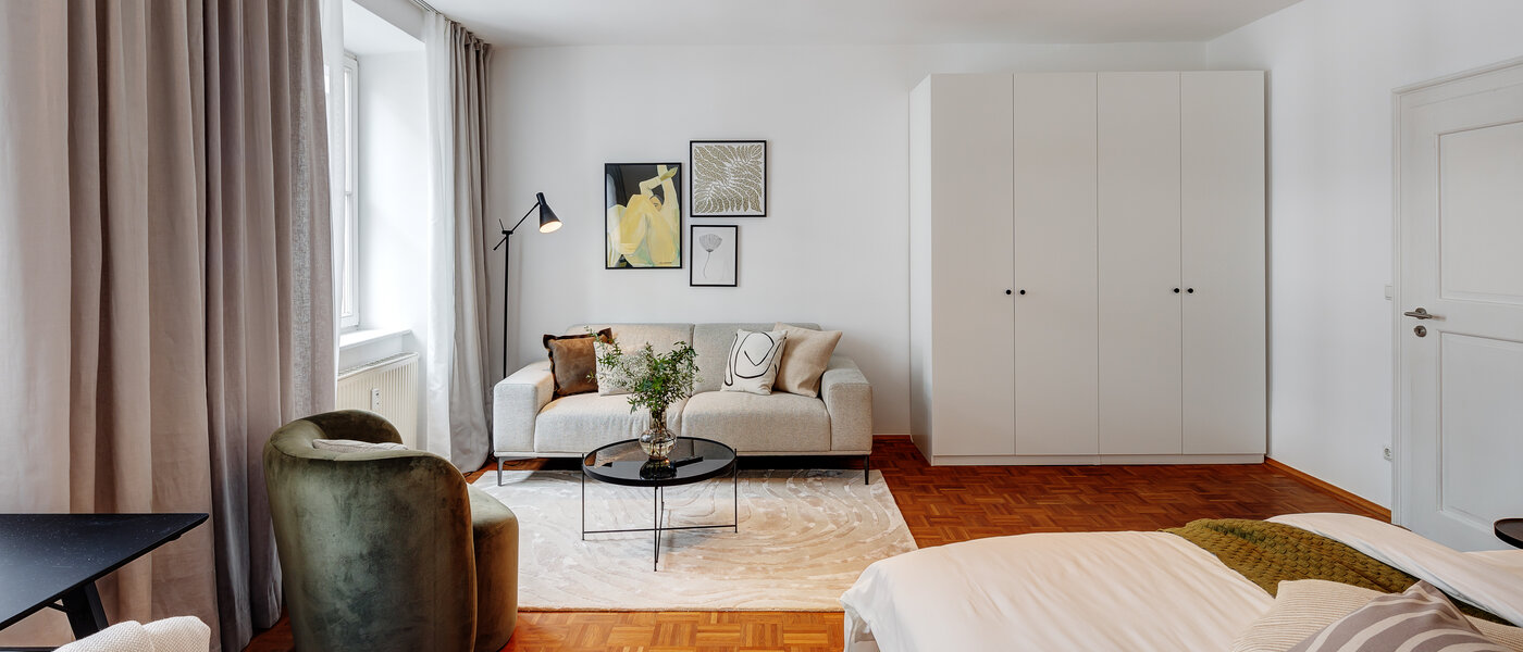 квартира München Lehel 04 жилое пространство 13583